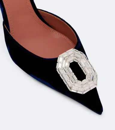 Amina Muaddi Camelia crystal-embellished slingback pumps | Thumbnail 4 Amina Muaddi Camelia crystal-embellished slingback pumps | Thumbnail 4