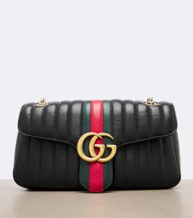 Gucci Jetset GG Marmont Medium leather shoulder bag | Thumbnail 3 Gucci Jetset GG Marmont Medium leather shoulder bag | Thumbnail 3