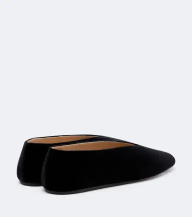 Le Monde Béryl Le Monde Béryl Olympia velvet ballet flats | Thumbnail 2 Le Monde Béryl Le Monde Béryl Olympia velvet ballet flats | Thumbnail 2