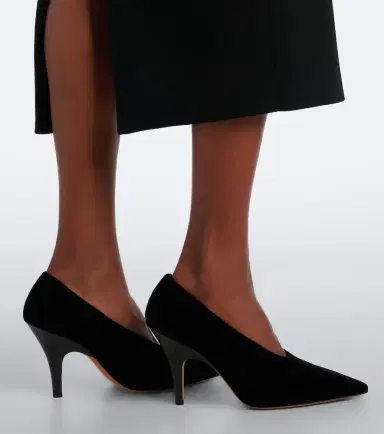 Le Monde Béryl Le Monde Béryl Petra velvet pumps | Thumbnail 5 Le Monde Béryl Le Monde Béryl Petra velvet pumps | Thumbnail 5