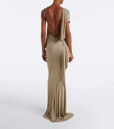 Rick Owens Lilies Slip jersey maxi skirt | Thumbnail 6 Rick Owens Lilies Slip jersey maxi skirt | Thumbnail 6