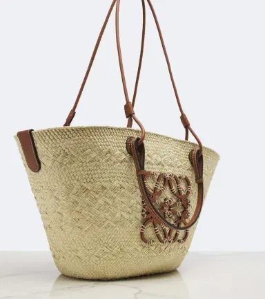 Loewe Anagram Medium leather-trimmed basket bag | Thumbnail 2 Loewe Anagram Medium leather-trimmed basket bag | Thumbnail 2