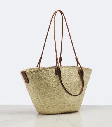 Loewe Anagram Medium leather-trimmed basket bag | Thumbnail 3 Loewe Anagram Medium leather-trimmed basket bag | Thumbnail 3