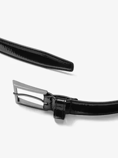 Michael Kors Collection Catarina Patent Leather Trouser Belt | Thumbnail 2 Michael Kors Collection Catarina Patent Leather Trouser Belt | Thumbnail 2