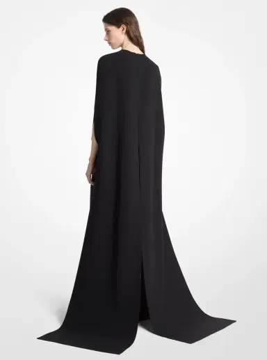 Michael Kors Collection Double Faced Stretch Wool Cape Gown | Thumbnail 2 Michael Kors Collection Double Faced Stretch Wool Cape Gown | Thumbnail 2