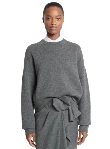 Michael Kors Collection Drop Shoulder Cashmere Blend Sweater | Thumbnail 1 Michael Kors Collection Drop Shoulder Cashmere Blend Sweater | Thumbnail 1