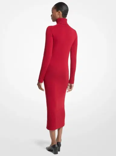 Michael Kors Collection Cashmere Turtleneck Sweater Dress | Thumbnail 2 Michael Kors Collection Cashmere Turtleneck Sweater Dress | Thumbnail 2