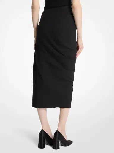 Michael Kors Collection Stretch Wool Crepe Bias Skirt | Thumbnail 2 Michael Kors Collection Stretch Wool Crepe Bias Skirt | Thumbnail 2