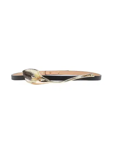 Carolina Herrera Women's Calla Lily Leather Belt | Thumbnail 1 Carolina Herrera Women's Calla Lily Leather Belt | Thumbnail 1