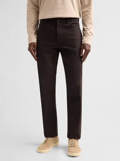 Vince Men's Dylan Cotton-Blend Chino Pants - Arabica - Size 38 | Thumbnail 4 Vince Men's Dylan Cotton-Blend Chino Pants - Arabica - Size 38 | Thumbnail 4