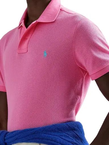 Polo Ralph Lauren Men's Logo Cotton Mesh Polo | Thumbnail 5 Polo Ralph Lauren Men's Logo Cotton Mesh Polo | Thumbnail 5
