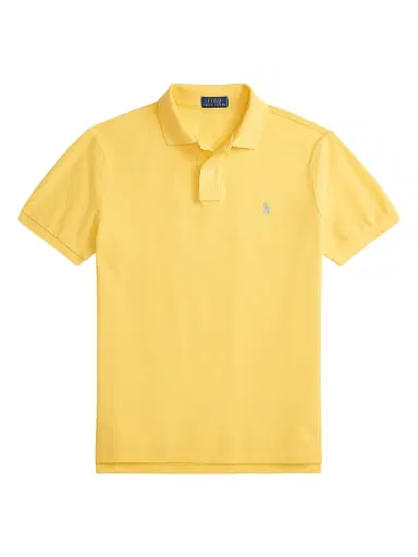 Polo Ralph Lauren Men's Custom-Slim-Fit Mesh Polo Shirt | Thumbnail 1 Polo Ralph Lauren Men's Custom-Slim-Fit Mesh Polo Shirt | Thumbnail 1