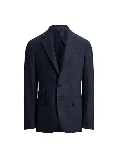 Ralph Lauren Purple Label Men's Kent Hand-Tailored Plaid Suit Jacket | Thumbnail 1 Ralph Lauren Purple Label Men's Kent Hand-Tailored Plaid Suit Jacket | Thumbnail 1