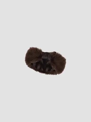 Gorski Women's Merinillo Shearling Lamb Headband - Brown | Thumbnail 2 Gorski Women's Merinillo Shearling Lamb Headband - Brown | Thumbnail 2