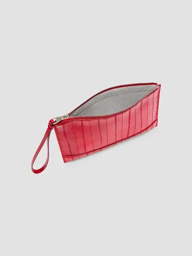 Proenza Schouler Women's Zip Eel Pouch - Red | Thumbnail 5 Proenza Schouler Women's Zip Eel Pouch - Red | Thumbnail 5
