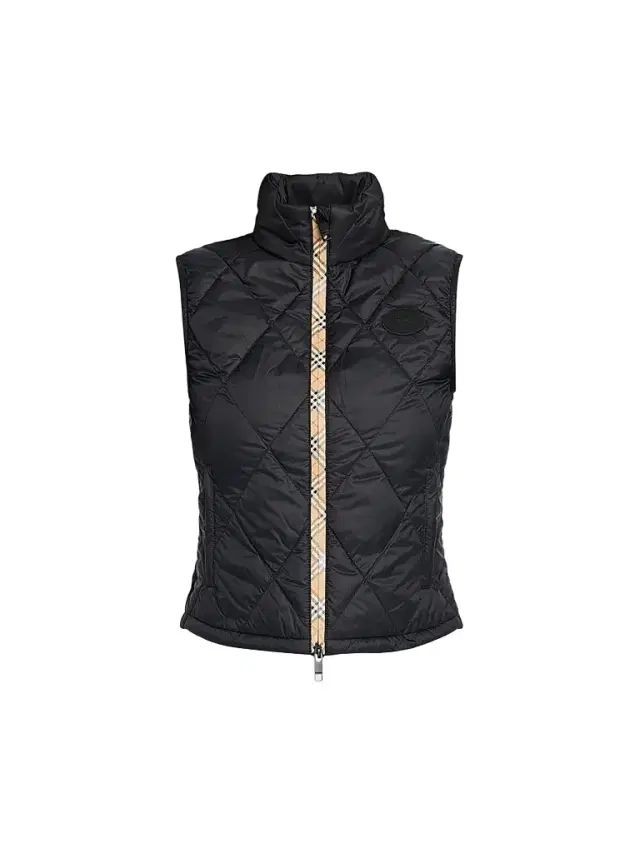 Women's Cheswick Check-Placket Quilted Vest - Black - Size XXS Women's Cheswick Check-Placket Quilted Vest - Black - Size XXS
