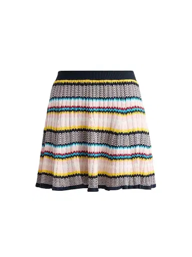 Casablanca Women's Chevron Mini Skirt | Thumbnail 1 Casablanca Women's Chevron Mini Skirt | Thumbnail 1