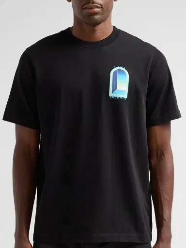 Casablanca Men's Classic Graphic Cotton Crewneck T-Shirt | Thumbnail 5 Casablanca Men's Classic Graphic Cotton Crewneck T-Shirt | Thumbnail 5
