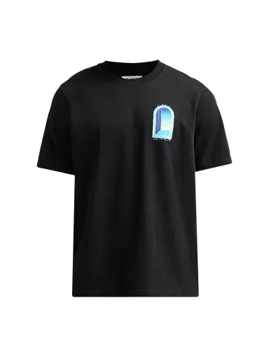 Casablanca Men's Classic Graphic Cotton Crewneck T-Shirt | Thumbnail 1 Casablanca Men's Classic Graphic Cotton Crewneck T-Shirt | Thumbnail 1