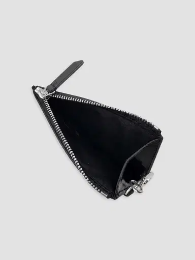 Veronica Beard Women's Snakeskin-Embossed Leather Card Holder - Bark | Thumbnail 3 Veronica Beard Women's Snakeskin-Embossed Leather Card Holder - Bark | Thumbnail 3
