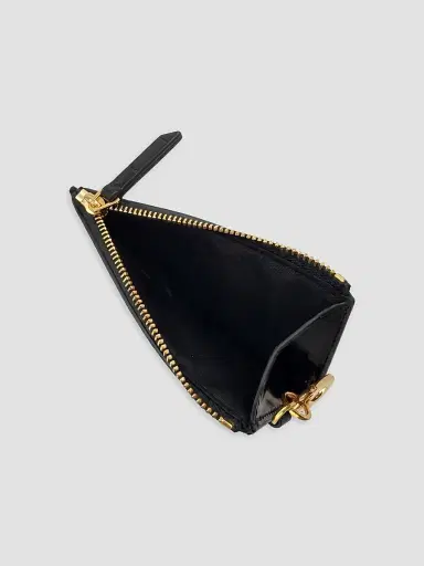 Veronica Beard Women's Croc-Embossed Leather Card Holder - Black | Thumbnail 4 Veronica Beard Women's Croc-Embossed Leather Card Holder - Black | Thumbnail 4