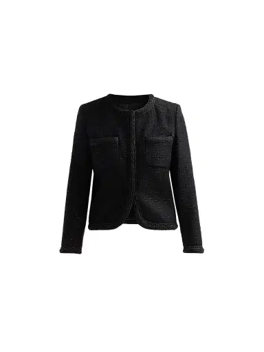 Fabiana Filippi Women's Sequined Virgin Wool-Blend Blazer - Nero | Thumbnail 1 Fabiana Filippi Women's Sequined Virgin Wool-Blend Blazer - Nero | Thumbnail 1