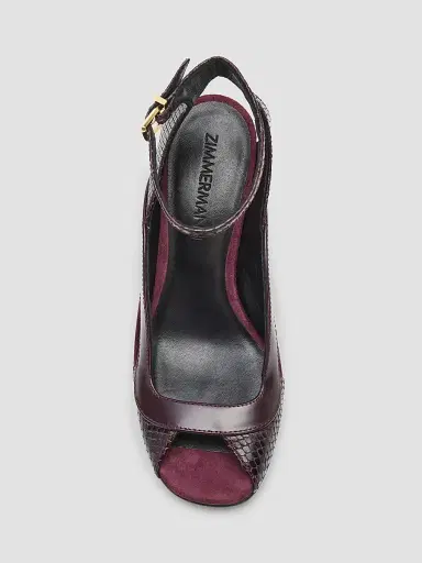 Zimmermann Women's Marvi 75MM Leather Sandals | Thumbnail 3 Zimmermann Women's Marvi 75MM Leather Sandals | Thumbnail 3