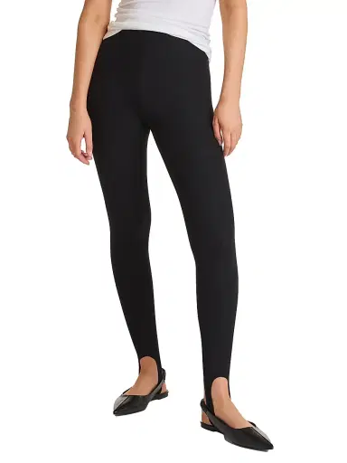 Commando Women's Neoprene Stirrup Leggings - Black | Thumbnail 3 Commando Women's Neoprene Stirrup Leggings - Black | Thumbnail 3