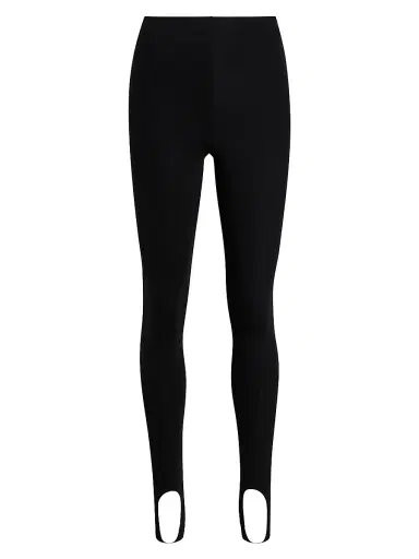 Commando Women's Neoprene Stirrup Leggings - Black | Thumbnail 1 Commando Women's Neoprene Stirrup Leggings - Black | Thumbnail 1