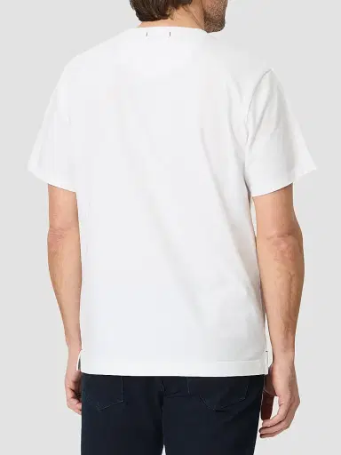 Robert Graham Men's Ruff Sketch Graphic Cotton T-Shirt - White | Thumbnail 3 Robert Graham Men's Ruff Sketch Graphic Cotton T-Shirt - White | Thumbnail 3