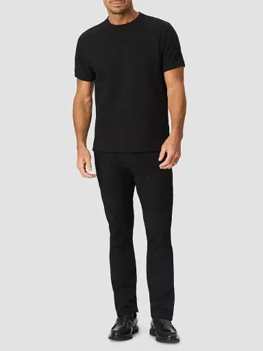 Robert Graham Men's Baslow Knit T-Shirt - Black | Thumbnail 2 Robert Graham Men's Baslow Knit T-Shirt - Black | Thumbnail 2