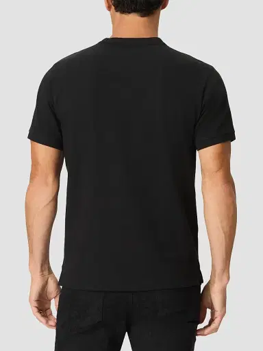 Robert Graham Men's Baslow Knit T-Shirt - Black | Thumbnail 3 Robert Graham Men's Baslow Knit T-Shirt - Black | Thumbnail 3
