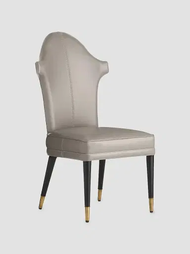 Arteriors Lincoln Dining Chair - Grey | Thumbnail 2 Arteriors Lincoln Dining Chair - Grey | Thumbnail 2