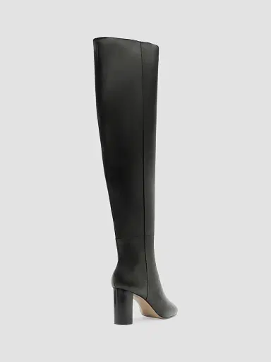 Alexandre Birman Women's Anna Slouch 70MM Leather Boots - Black | Thumbnail 2 Alexandre Birman Women's Anna Slouch 70MM Leather Boots - Black | Thumbnail 2
