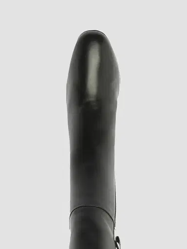 Alexandre Birman Women's Anna Slouch 70MM Leather Boots - Black | Thumbnail 4 Alexandre Birman Women's Anna Slouch 70MM Leather Boots - Black | Thumbnail 4