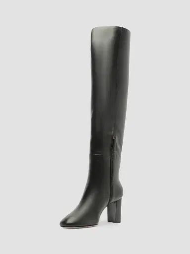 Alexandre Birman Women's Anna Slouch 70MM Leather Boots - Black | Thumbnail 5 Alexandre Birman Women's Anna Slouch 70MM Leather Boots - Black | Thumbnail 5