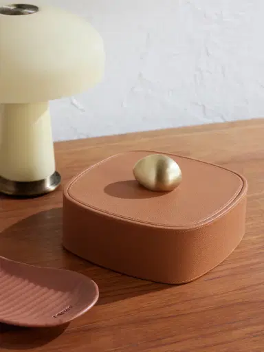 ASSOULINE Pebbled Leather Trinket Box - Men | Thumbnail 2 ASSOULINE Pebbled Leather Trinket Box - Men | Thumbnail 2