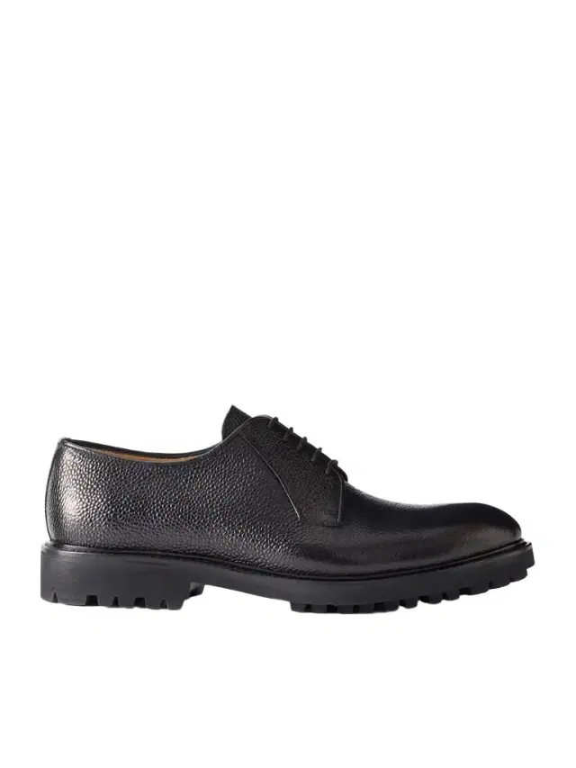 Full-Grain Leather Derby Shoes - Men Full-Grain Leather Derby Shoes - Men