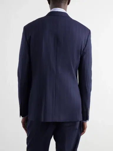 Polo Ralph Lauren Double-Breasted Striped Wool-Blend Suit Jacket - Men | Thumbnail 4 Polo Ralph Lauren Double-Breasted Striped Wool-Blend Suit Jacket - Men | Thumbnail 4