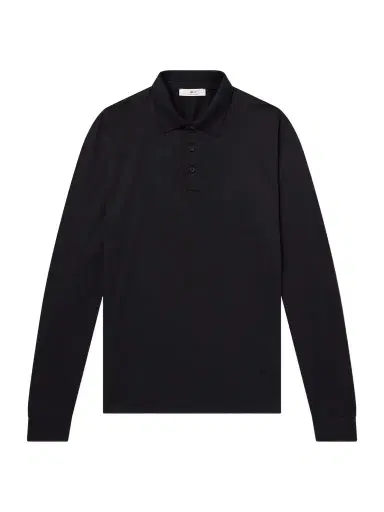 MR P. Silk and Cotton-Blend Polo Shirt - Men | Thumbnail 1 MR P. Silk and Cotton-Blend Polo Shirt - Men | Thumbnail 1