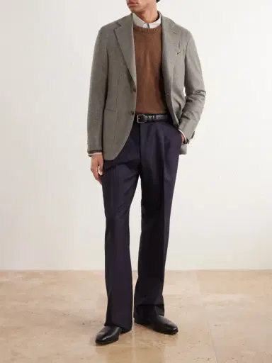 Caruso Aida Wool and Cashmere-Blend Twill Blazer - Men | Thumbnail 2 Caruso Aida Wool and Cashmere-Blend Twill Blazer - Men | Thumbnail 2