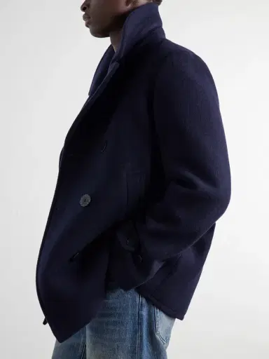Polo Ralph Lauren Double-Breasted Flannel Coat - Men | Thumbnail 5 Polo Ralph Lauren Double-Breasted Flannel Coat - Men | Thumbnail 5