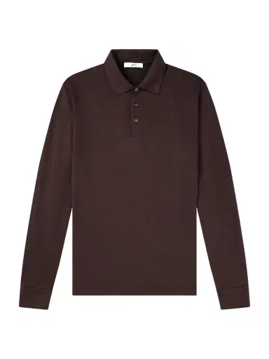 MR P. Silk and Cotton-Blend Polo Shirt - Men | Thumbnail 1 MR P. Silk and Cotton-Blend Polo Shirt - Men | Thumbnail 1
