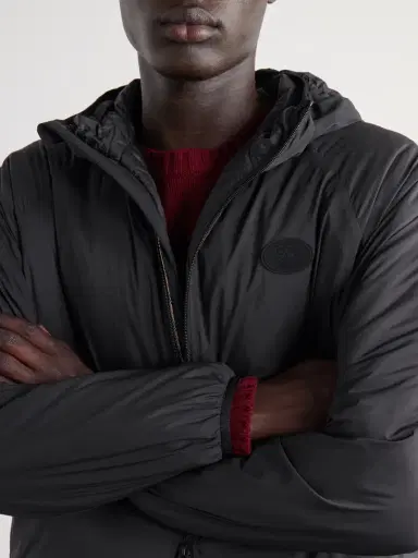 Burberry Logo-Appliquéd Shell Hooded Jacket - Men | Thumbnail 5 Burberry Logo-Appliquéd Shell Hooded Jacket - Men | Thumbnail 5