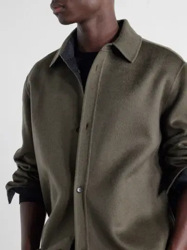 MR P. Wool and Cashmere-Blend Overshirt - Men | Thumbnail 5 MR P. Wool and Cashmere-Blend Overshirt - Men | Thumbnail 5