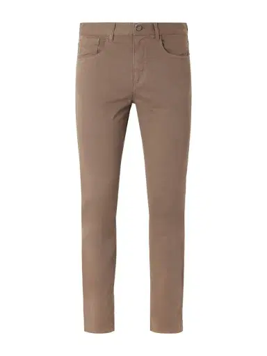 Canali Straight-Leg Cotton-Blend Twill Trousers - Men | Thumbnail 1 Canali Straight-Leg Cotton-Blend Twill Trousers - Men | Thumbnail 1