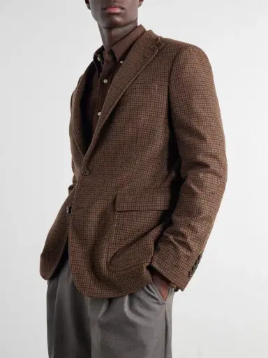 Polo Ralph Lauren Checked Wool-Blend Blazer - Men | Thumbnail 5 Polo Ralph Lauren Checked Wool-Blend Blazer - Men | Thumbnail 5