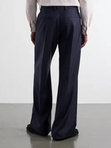 Jil Sander Straight-Leg Wool and Mohair-Blend Trousers - Men | Thumbnail 4 Jil Sander Straight-Leg Wool and Mohair-Blend Trousers - Men | Thumbnail 4