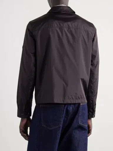Burberry Logo-Appliquéd Shell Jacket - Men | Thumbnail 4 Burberry Logo-Appliquéd Shell Jacket - Men | Thumbnail 4