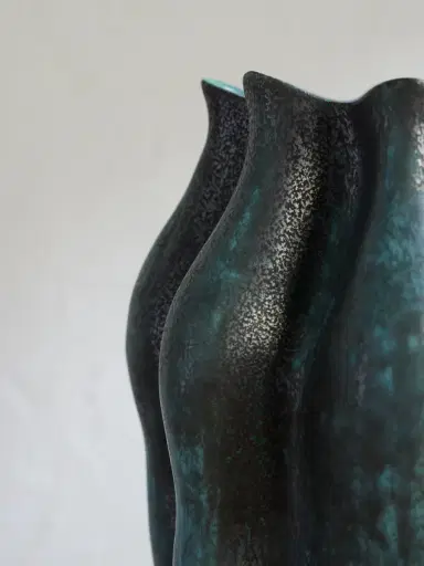 L'Objet Cenote Large Porcelain Vase - Men | Thumbnail 3 L'Objet Cenote Large Porcelain Vase - Men | Thumbnail 3